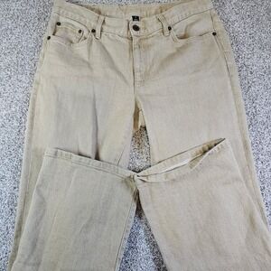 Lauren Jeans Co. Ralph Lauren Women's Jeans Size 8 Tan/Camel Modern Bootcut A7